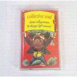 NEW Collective Soul Hints Allegations and Things Left Unsaid Cassette Tape 1994